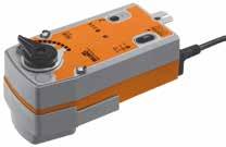 SRF24A-SR-5 Modulating rotary actuator with emergency function for rotary valves Torque 20Nm Nominal voltage AC/DC 24V Control: modulating DC (0)2...10V Position feedback DC 2.