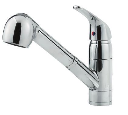 Pull-Down / Pull-Out Kitchen Faucet Single Handle Pull-Down Kitchen Faucet G529-PFCC Polished Chrome 3 $170.00 G529-PFSS Stainless Steel 3 $190.