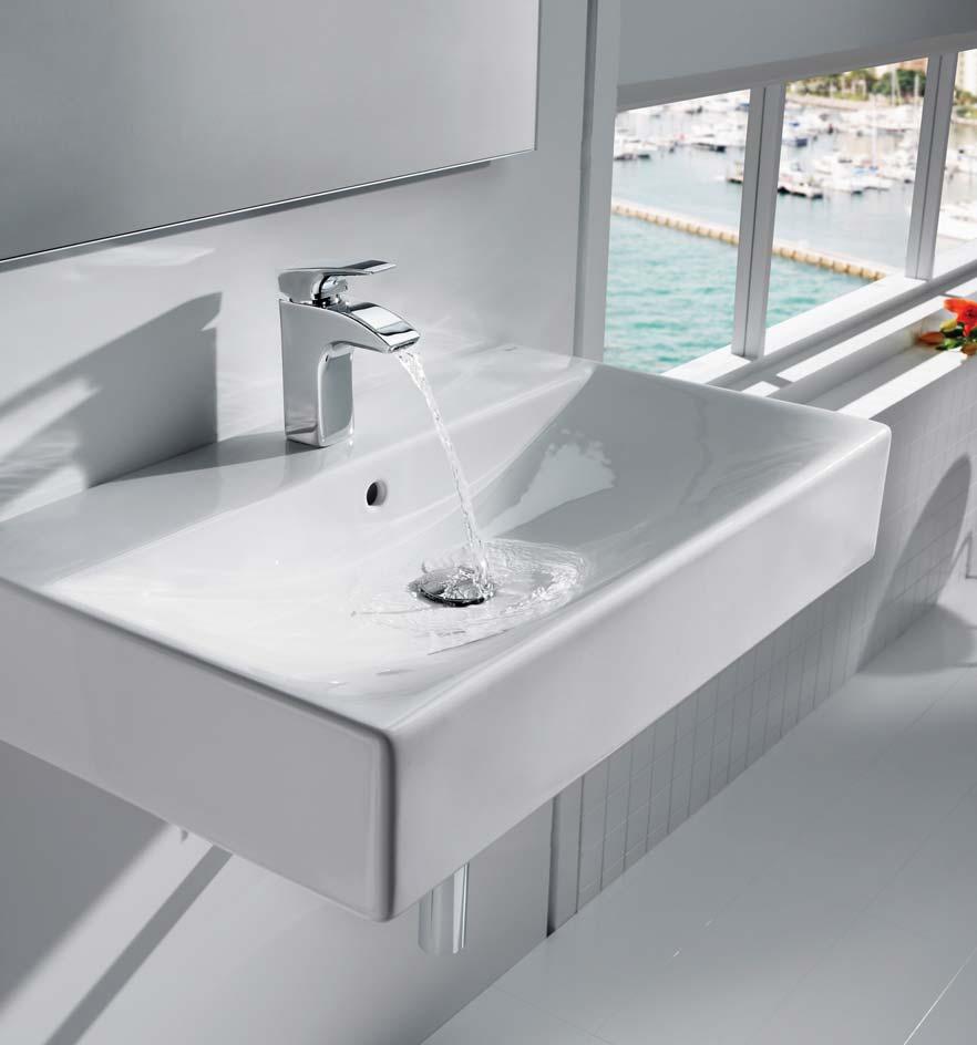44 Diverta The Diverta series of basins celebrate the harmonious and vital connection that people share with