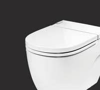 The all-in-one solution means that the toilet can be installed in a greater variety of spaces with ease.