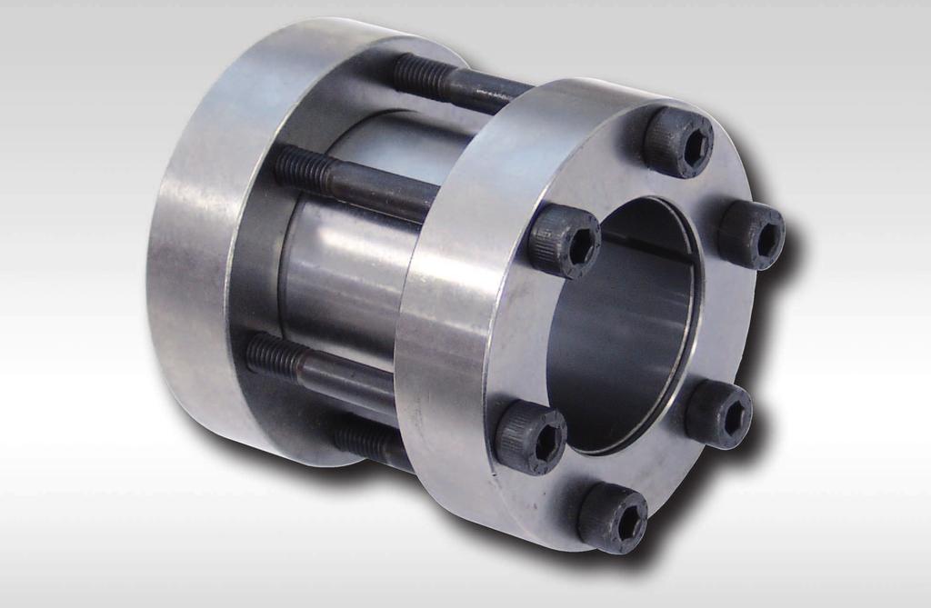 Rigid Shaft Couplings RWK 500 for backlash free connection of two shaft ends Features Compact design Easy to release For shaft diameters between 14 and 100 Rigid and backlash free connection of shaft