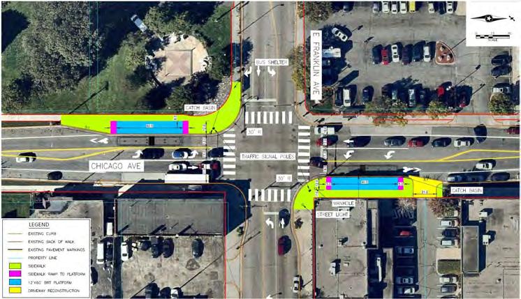 Notes and Discussion Project coordination: Highway Safety Improvement Project (Hennepin County) Hennepin County is planning to make safety improvements at the intersection through the MnDOT Highway