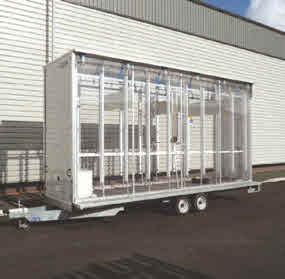2m double deck PA Trailer This trailer was originally built as a single deck unit before being converted into a double unit when the customer