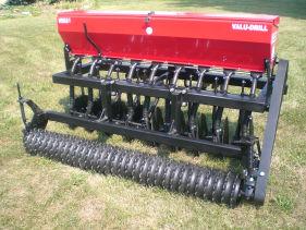 THE VALU-DRILL Cat I No-Till Drill NOTE: All units shipped via common carrier will be charged a $75 net crating fee KVD-48 VALU-DRILL, 4, 3-POINT, 6 DROPS ON 8 SPACING 525# $6490.