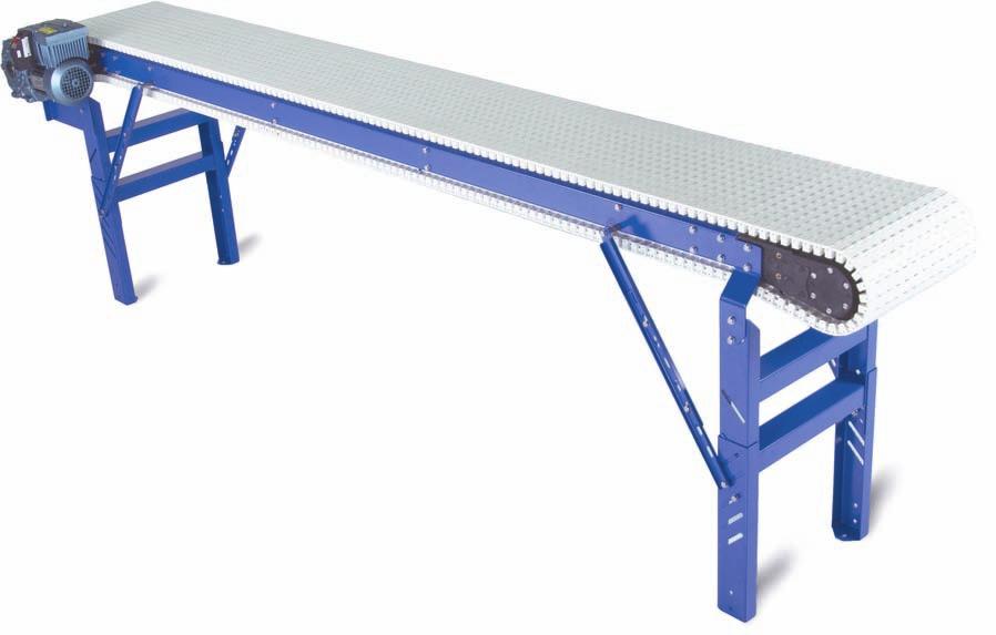 applications where belt conveyors have been traditionally used.