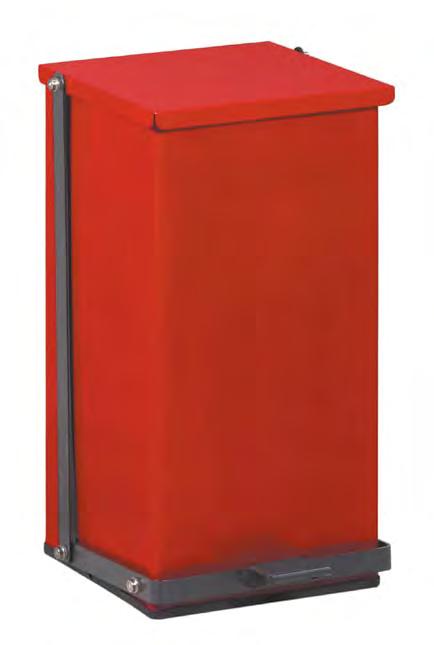 PREMIUM WASTE RECEPTACLES FEATURES Heavy gauge steel construction Ultra durable, smooth surface, powder-coated finish Full