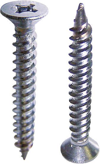 D1 with self-drilling spiral point and high duplex thread