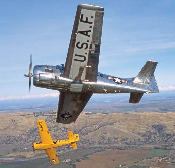 The Navy flew the improved T-8B/C for many years.