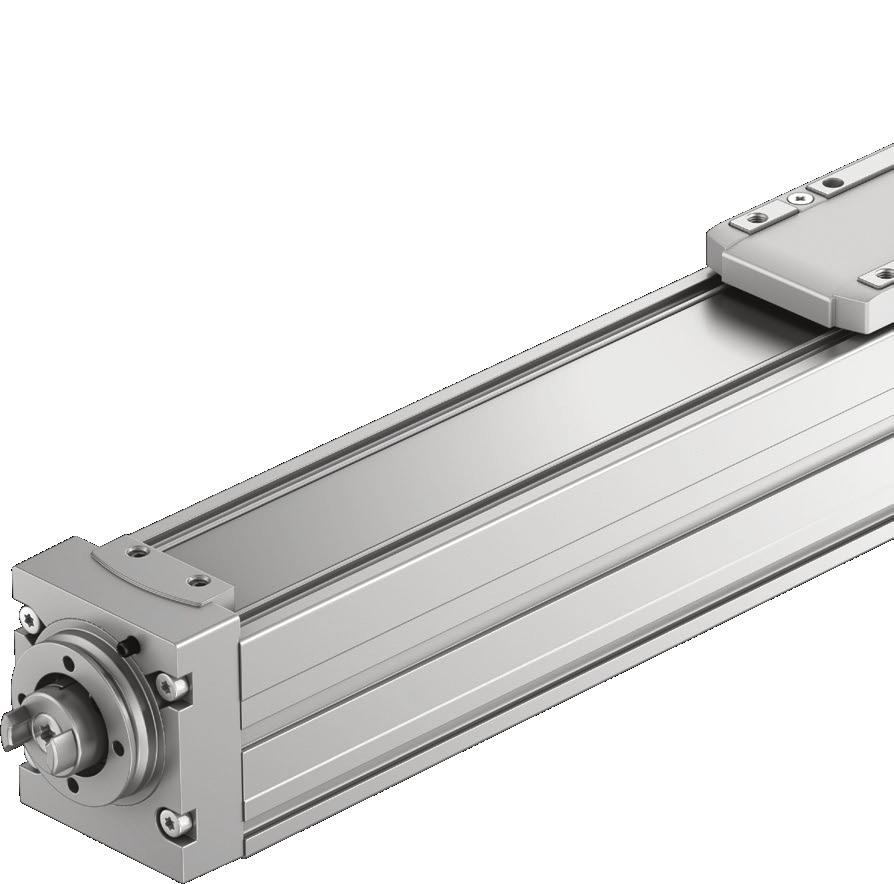 Ball screw and toothed belt axes ELGC at a glance The benefits of a modular system Use as a low-cost stand-alone axis or as