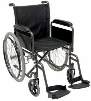SECTION 06 MOBILITY Wheelchair MODEL: CARE103T Manufactured from quality stainless steel minimising infection control issues. Fully welded and highly polished, therefore easy to clean and maintain.