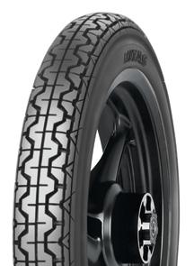 00-18 64S TT Combination of ribbed and block tread patterns for the front and rear wheels of classic motorcycles.