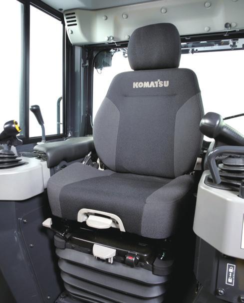 D39i-24 WORKING ENVIRONMENT Integrated ROPS (ISO 3471) Cab The D39EXi/PXi-24 has an integrated ROPS (ISO 3471) cab.
