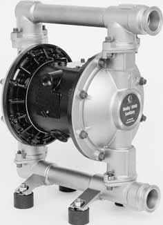 Husky 1040 FDA Sanitary Pump This FDA-Compliant pump is constructed of 316 stainless steel with a 1-1 2 in (38 mm) Tri-Clamp connection. The center section is available in aluminum or stainless steel.