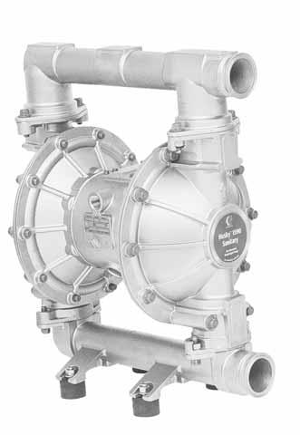 Features and Benefits All fluid contact materials are FDA-compliant and meet the United States Code of Federal Regulations (CFR) Title 21 FDA pumps have an epoxy-coated, aluminum center section.