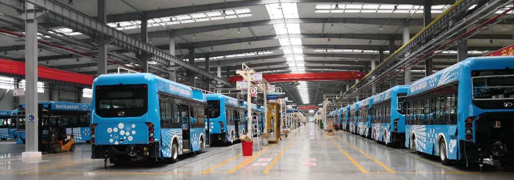 II. Development of FCVs in China vfuel Cell Buses Feichi is now producing 300 fuel cell buses for Foshan and Yunfu city and will deliver in 2018; The 8.