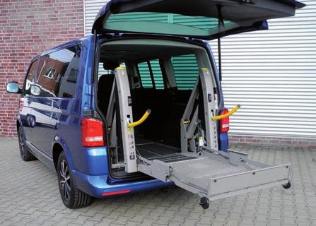 Lifts AL Panorama Linearlift Fully automatic lift for rear or side door. The AL uses aluminium profiles for the unique design of its purpose-built lifting arms.
