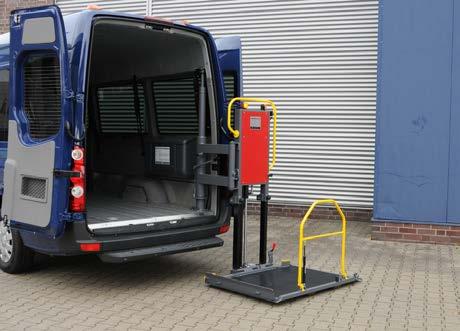 Lifts Swivel Lift BSL 0 SPECIFICATION The BSL 0 is operating successfully in innumerable vehicles in Germany and abroad for more than 0 years now Platform can be accessed directly