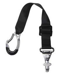 WITH STUD FITTING Static belt LV with loop and stud fitting,