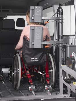 FutureSafe Head & Backrest FOR PASSIVE DRIVERS AMF-Bruns provides tested head and backrest for wheelchair users.