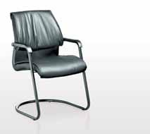 Base & Castors - Soft Upholstery - Wide Seat - One Part Shell - Knee
