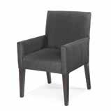 Accent Chairs Midnight Stage Chair Midnight Blue 25 L x 26 D x 37 H