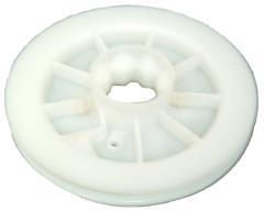 BIGGS & STATTON AAB15435 Diameter 4" Description: - Fits Briggs and Stratton 2 thru 4 Hp engines with side pull starters.