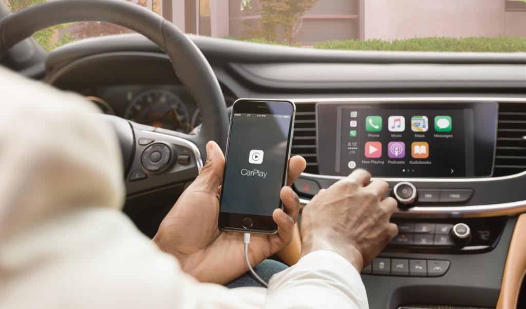 LaCrosse comes with Apple CarPlay and Android Auto compatibility that gives you access to your phone, music, maps and other select apps and features from your smartphone right from your vehicle s
