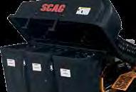 fter the initial installation, the blower, debris tube and A hopper can be quickly removed or