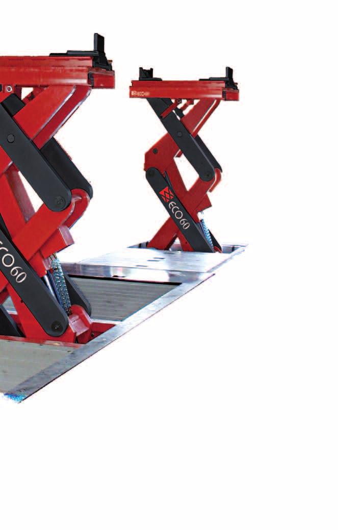 The Stertil-Koni ECOLIFT The Stertil-Koni ECOLIFT is the industry s first, U.S. patented, ultra-shallow, full-rise scissor in-ground lifting system.