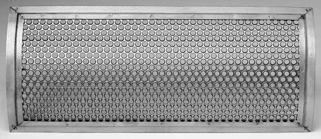 Model DDF-G series grilles are constructed to be flush mounted to curved or flat surfaces and designed to provide airflow distribution similar to tap-mounted grilles.
