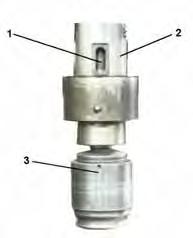 The straight handle one is fixed by a drilling head while the tapered handle one is fixed by a bushing. 5.4.1 The assembly and disassembly of the drilling head and clamp Fig. a. Fig. b. Fig. c. Fig. d. No.