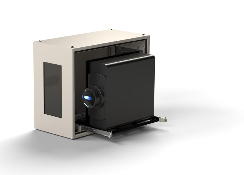 enclosures are customized for the intended projector mount, so we need to know the projector you re using when you order. Not all projectors may be used in portrait mode.