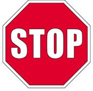 - IN002 - Intersections You drive up to an intersection with a stop sign. There is no painted stop line. Where should you stop? At least five metres before the intersection.