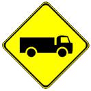 A regulatory sign for drivers of vehicles greater than 30 tonnes GVM.