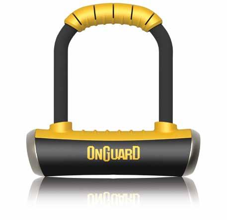 10 U-LOCKS BRUTE SERIES Ultimate protection for high crime areas. X4P Quattro Locking Mechanism for 4-sided protection. Massive 16.8mm (0.