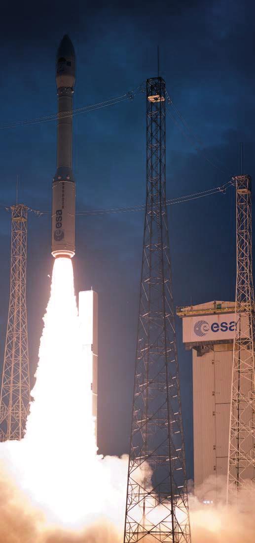 VEGA SATELLITE LAUNCHER AVIO IN WITH VEGA LAUNCHER Avio strengthened its presence in the space sector through its ELV subsidiary, a company jointly owned by Avio with a 70% share and the Italian