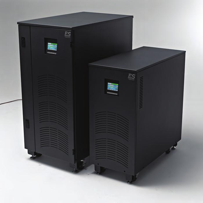 4500 VA to 15500 VA SINGLE PHASE Model ES UNINTERRUPTIBLE POWER SYSTEM True online double conversion design with a field-proven track record of protecting mission critical applications and preventing