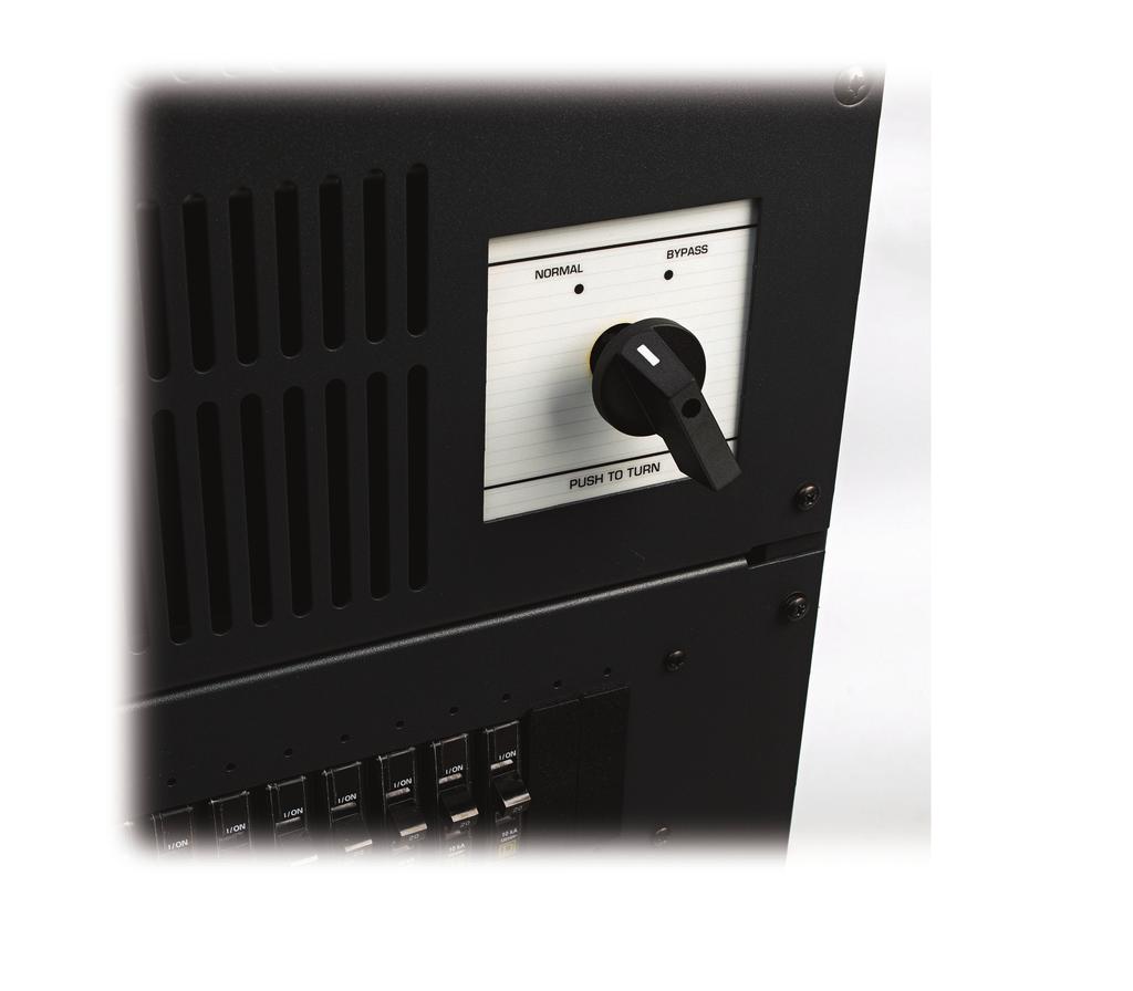 total Power Security True Online Double Conversion With Static Bypass The Model ES is a true on-line double conversion ups.