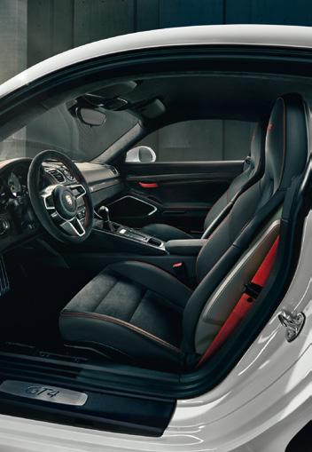 Option Cayman GT4 I no. Page Option Cayman GT4 I no. Page Interior. Interior: Alcantara /carbon fiber.