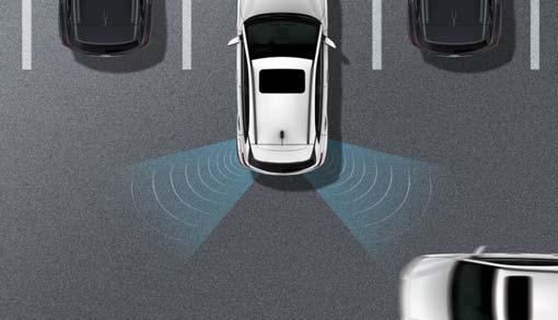 blind spot area. Should you set the turn indicator in such a situation, the Lane Change Assist will sound an acoustic alert.