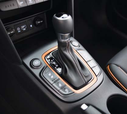 with the convenience of an automatic transmission.
