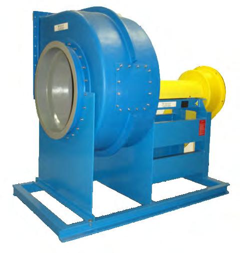FRP Centrifugal Fans Wide choice of sizes and performance characteristics.