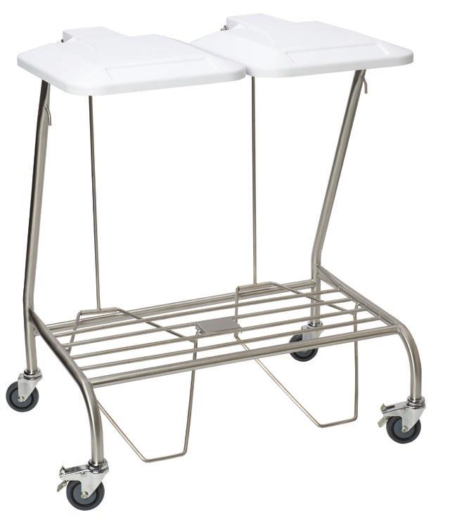 TROLLEYS Soiled Linen Trolleys Our linen trolleys are available in both stainless steel and mild steel.