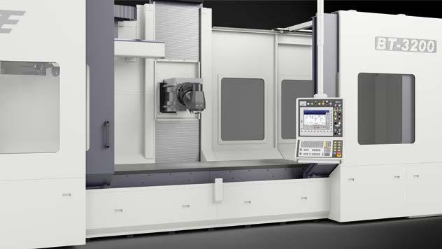 BT LINEAR GUIDEWAYS BED TYPE MILLING MACHINES The BT series bed type milling machines feature state-of-the-art, high feed rate cutters and large milling heads and are ideally equipped for all