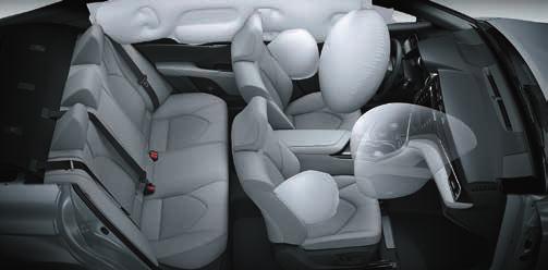 Airbags: Equipped with SRS driver airbag, SRS front passenger airbag,