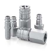 Standard Couplings & Nipples Series 326 Standard 1:1 Handles tough environments One-hand operated Dust caps included as standard Compatible with aggressive medias, Series 326 stands up to food,