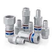 TM esafe Couplings & Nipples 1:1 Series 410 esafe Vented safety function Extremely high flow capacity Strong and durable esafe Series 410 is a safety coupling based on CEJN Series 410, a CEJN