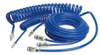 Hose Kits PUR Hose Kits with Series 300 ARO 210 Standard Series 300 couplings and nipples Flexible PUR hose with long service life Pre-assembled and ready to use CEJN Hose Kits come pre-assembled and