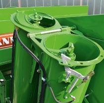 In this configuration the GTW 330 / 430 is ideal for filling seed drills or fertilizer spreaders.
