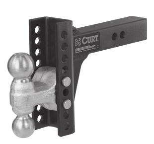 1 7/8", 2", 2 5/16" FORGED RECEIVER MOUNT PINTLE HOOKS & COMBO BALL CT 48004 CT 48006 CT 48007 GTW Ball